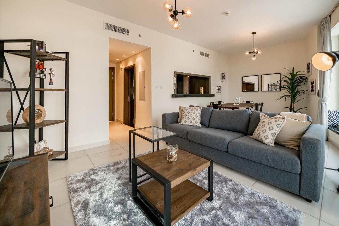Higuests - Designer Apt With Panoramic View Near Burj Khalifa Apartment ดูไบ ภายนอก รูปภาพ
