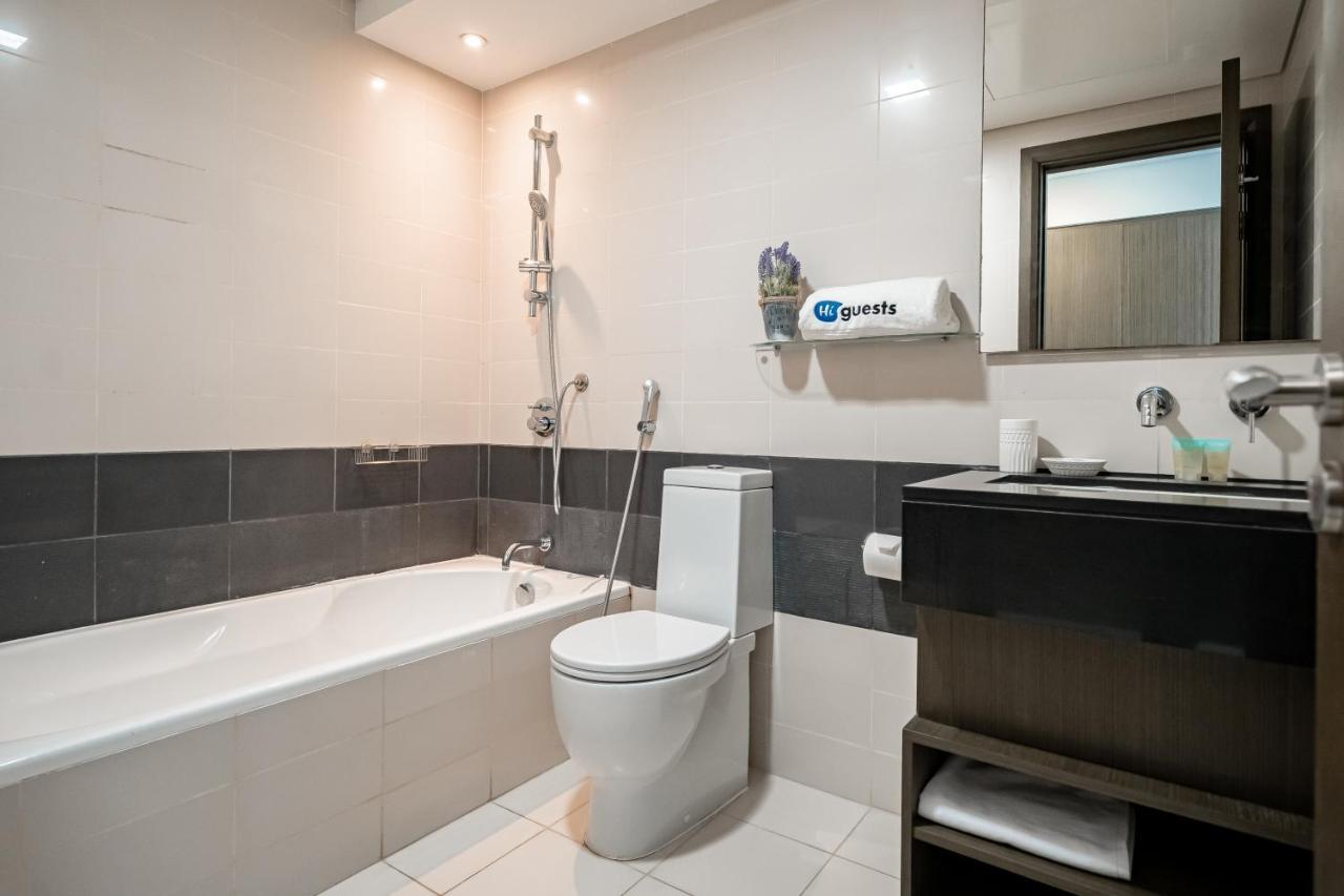 Higuests - Designer Apt With Panoramic View Near Burj Khalifa Apartment ดูไบ ภายนอก รูปภาพ