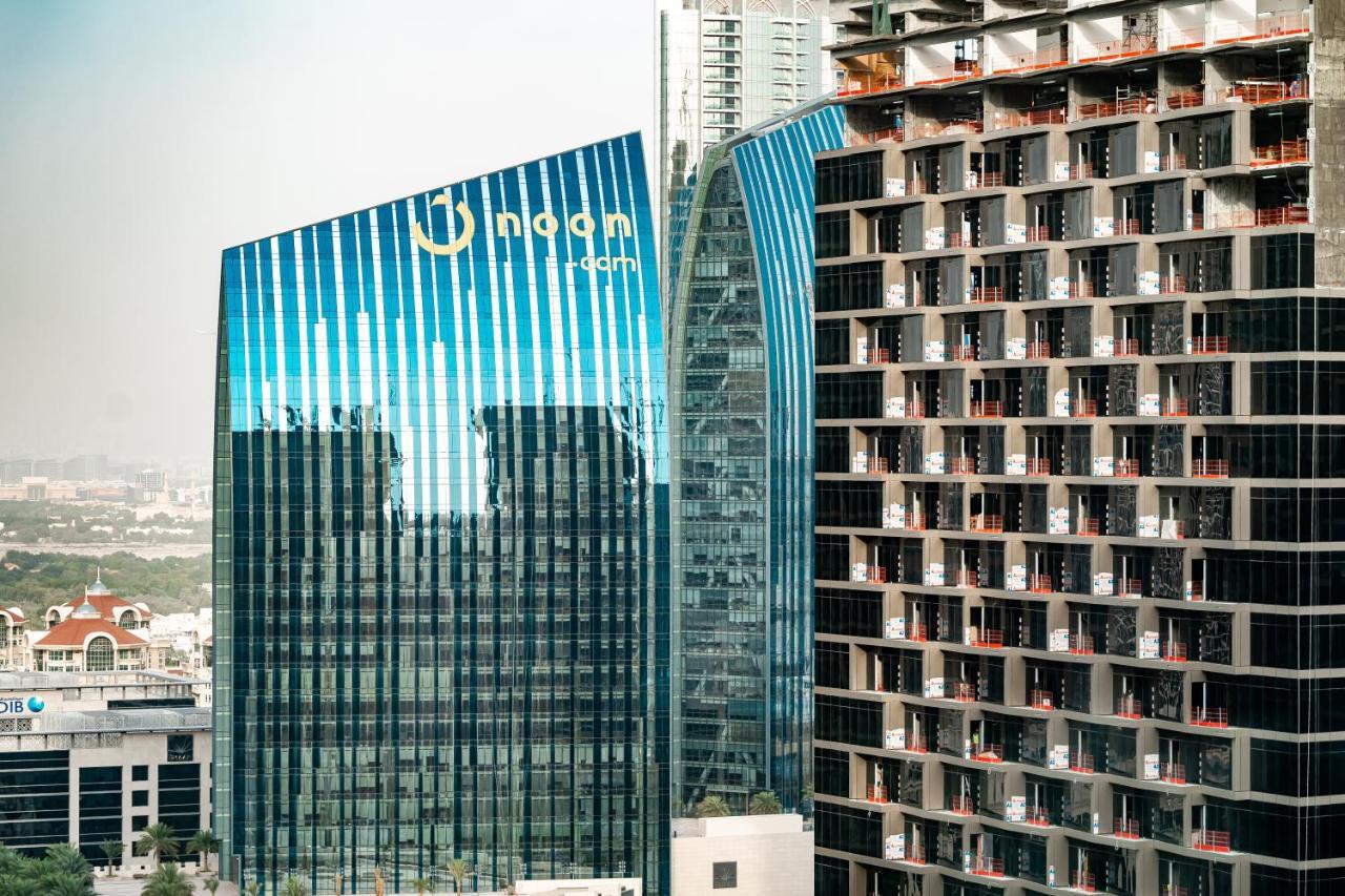 Higuests - Designer Apt With Panoramic View Near Burj Khalifa Apartment ดูไบ ภายนอก รูปภาพ